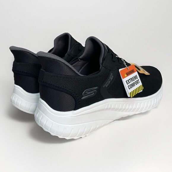 Skechers Slip-Ins Shoes Mens Size 10 Black Low Top Athletic Sneakers 118312 New - Picture 7 of 9